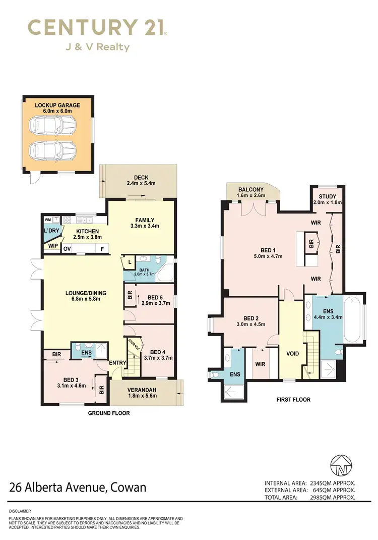 Floorplan of Homely house listing, 26 Alberta Avenue, Cowan NSW 2081