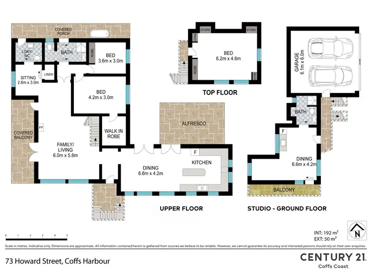 Floorplan of Homely house listing, 73 Howard Street, Coffs Harbour NSW 2450