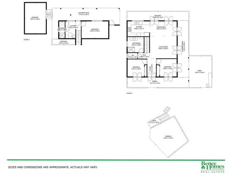 Floorplan of Homely house listing, 2/2 Cedrela Close, Kamerunga QLD 4870