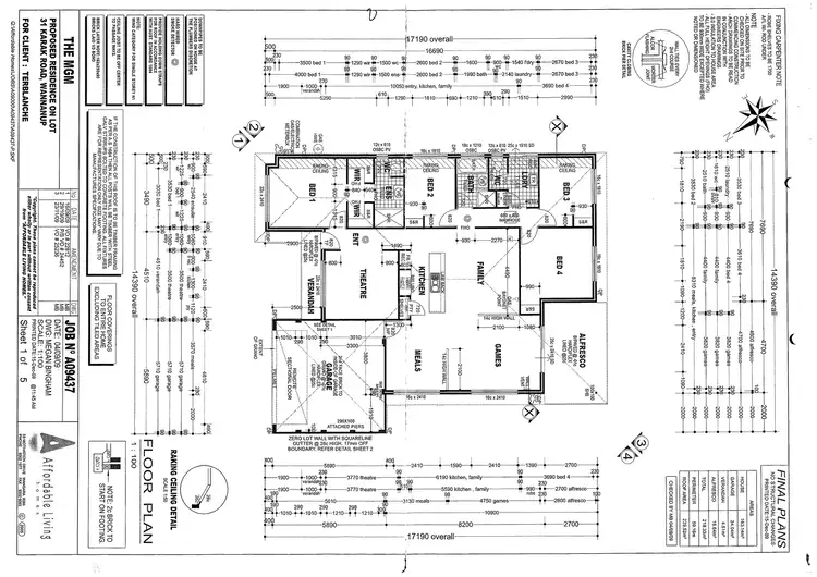 Floorplan of Homely house listing, 22 Karak Road, Wannanup WA 6210