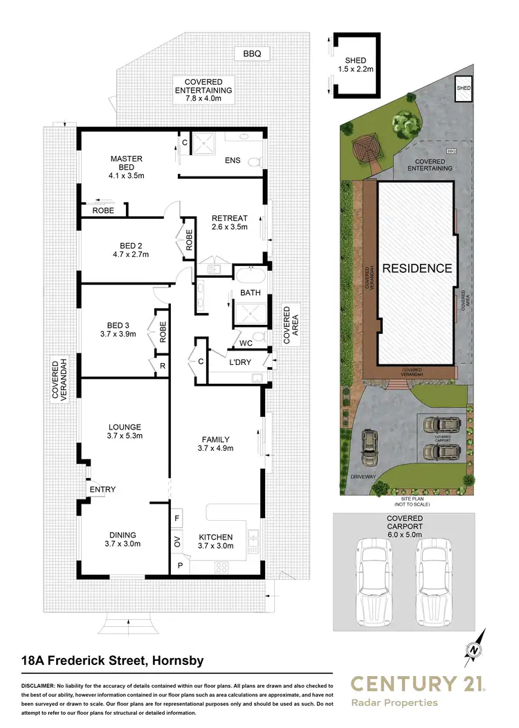 Floorplan of Homely house listing, 18a Frederick Street, Hornsby NSW 2077