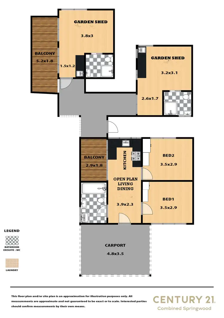 Floorplan of Homely house listing, 23 De Quency Road, Bullaburra NSW 2784