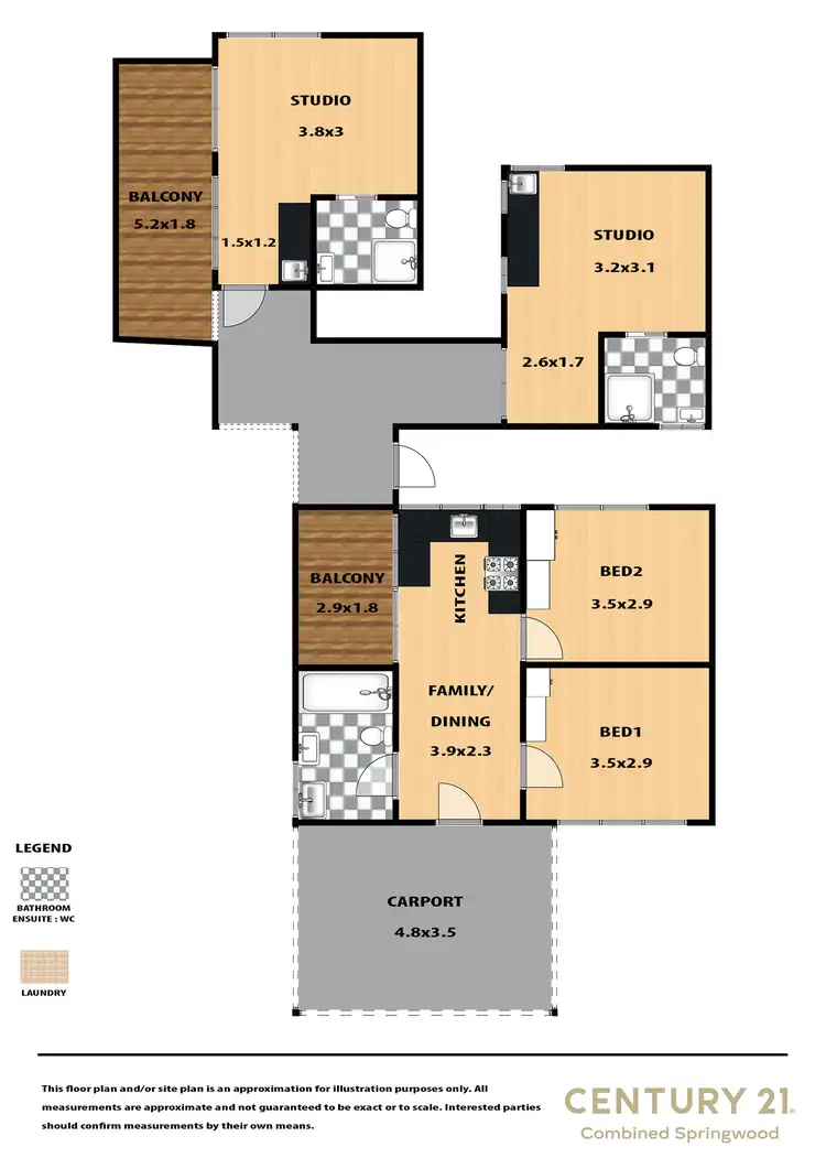 Floorplan of Homely house listing, 23 De Quency Road, Bullaburra NSW 2784