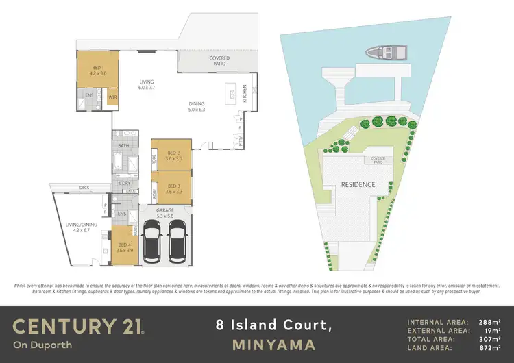 Floorplan of Homely house listing, 8 Island Court, Minyama QLD 4575