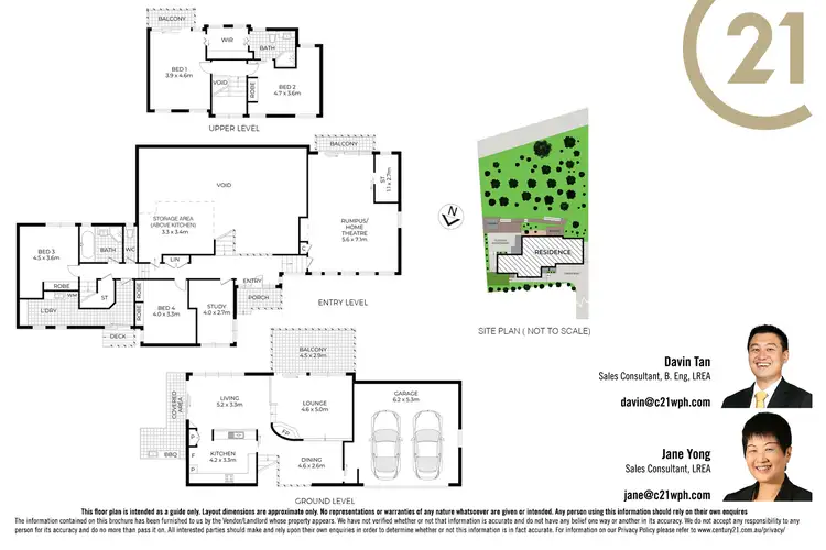 Floorplan of Homely house listing, 96 Francis Greenway Drive, Cherrybrook NSW 2126