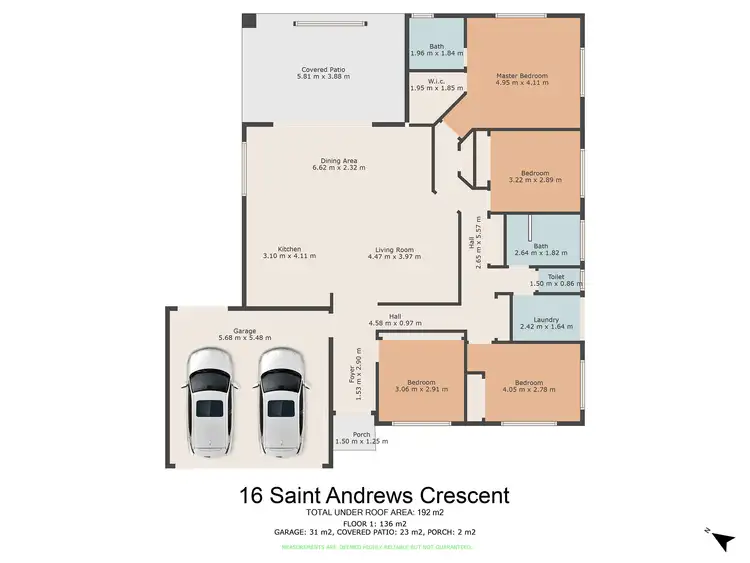 Floorplan of Homely house listing, 16 Saint Andrews Crescent, Gympie QLD 4570