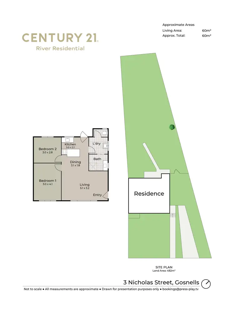 Floorplan of Homely house listing, 3 / 5 Nicholas Street, Gosnells WA 6110