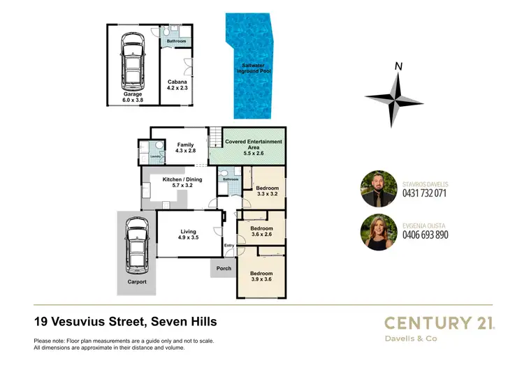 Floorplan of Homely house listing, 19 Vesuvius Street, Seven Hills NSW 2147