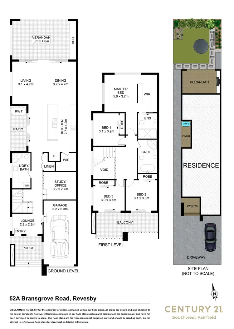 Floorplan of Homely house listing, 52A Bransgrove Road, Revesby NSW 2212