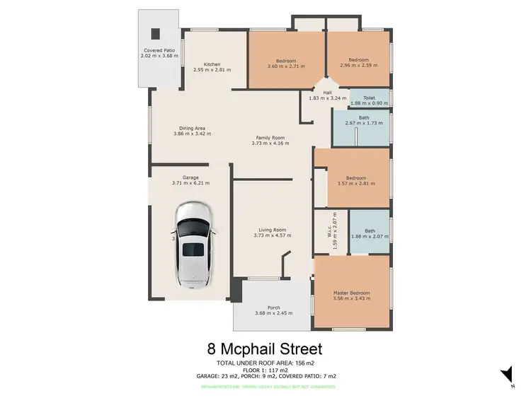 Floorplan of Homely house listing, 8 McPhail Street, Southside QLD 4570