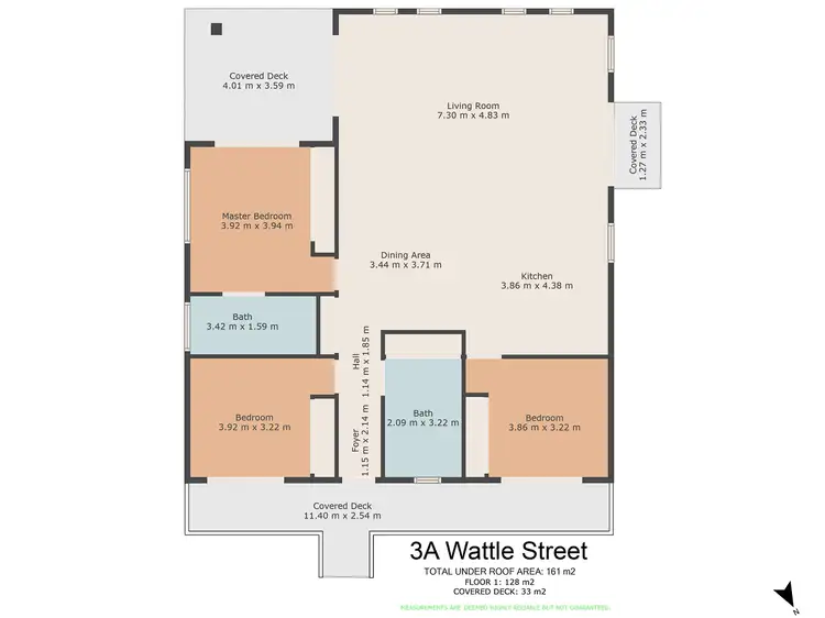 Floorplan of Homely house listing, 3A Wattle Street, Kilkivan QLD 4600