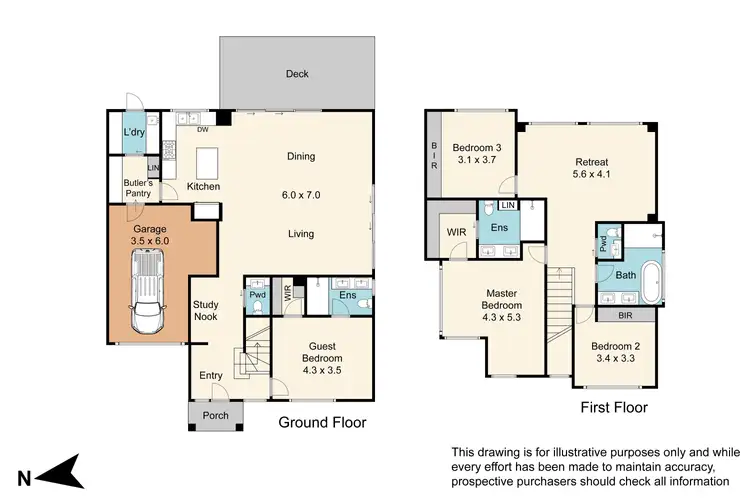 Floorplan of Homely house listing, 16B Valley Street, Oakleigh South VIC 3167