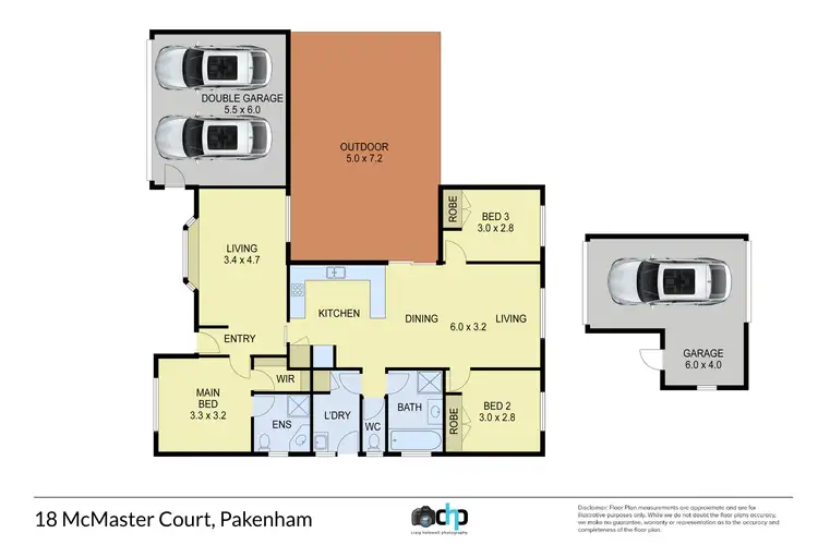Floorplan of Homely house listing, 18 McMaster Court, Pakenham VIC 3810