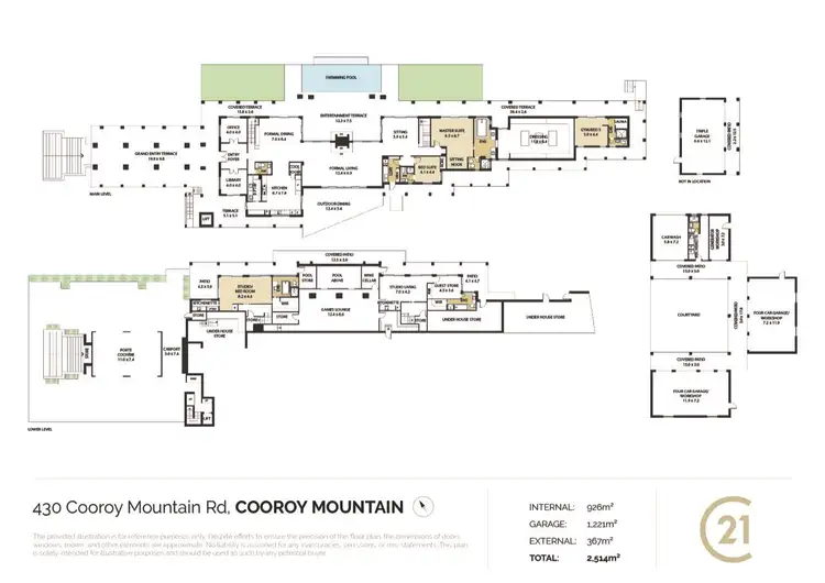 Floorplan of Homely rural property listing, 430 Cooroy Mountain Road, Cooroy Mountain QLD 4563