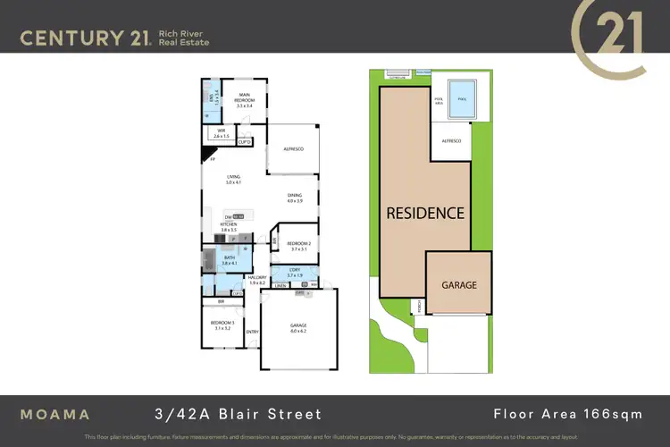 Floorplan of Homely house listing, 3/42A Blair Street, Moama NSW 2731
