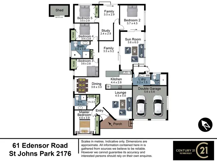 Floorplan of Homely house listing, 61 Edensor Road, St Johns Park NSW 2176