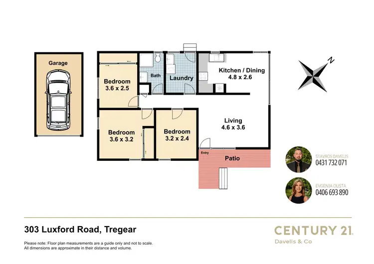 Floorplan of Homely house listing, 303 Luxford Road, Tregear NSW 2770