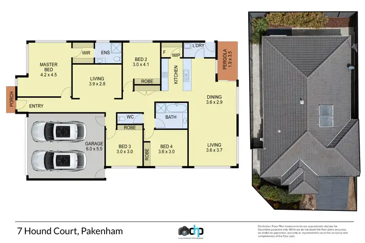Floorplan of Homely house listing, 7 Hound Court, Pakenham VIC 3810