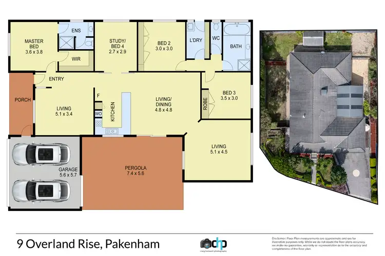 Floorplan of Homely house listing, 9 Overland Rise, Pakenham VIC 3810