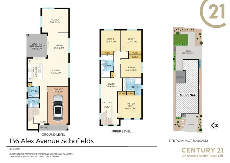 Floorplan of Homely house listing, 136 Alex Avenue, Schofields NSW 2762