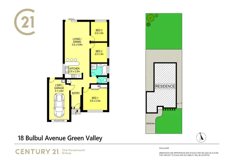 Floorplan of Homely house listing, 18 Bulbul Avenue, Green Valley NSW 2168