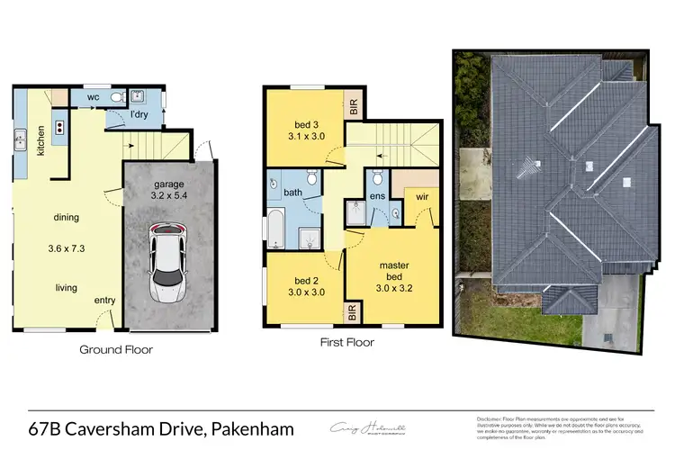 Floorplan of Homely house listing, 67B Caversham Drive, Pakenham VIC 3810