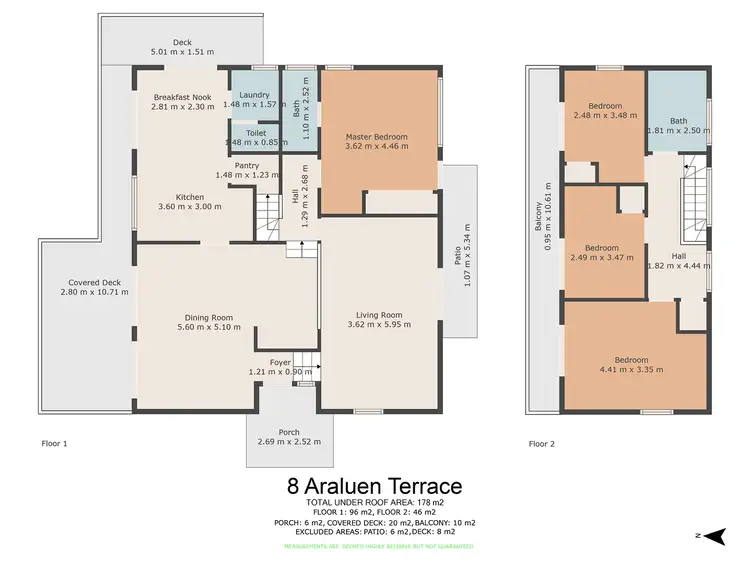 Floorplan of Homely house listing, 8 Araluen Terrace, Monkland QLD 4570