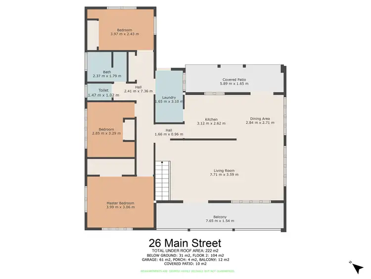 Floorplan of Homely house listing, 26 Main Street, Gympie QLD 4570