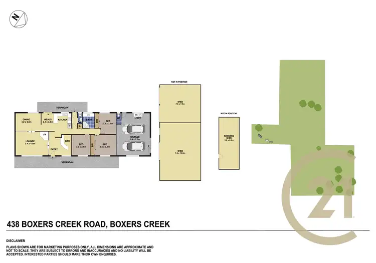 Floorplan of Homely rural property listing, 438 Boxers Creek Road, Boxers Creek NSW 2580