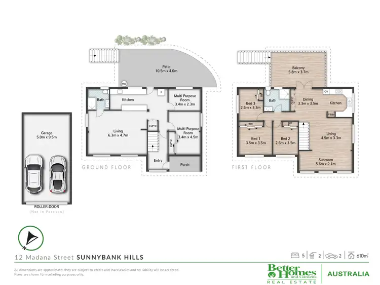 Floorplan of Homely house listing, 12 Madana Street, Sunnybank Hills QLD 4109