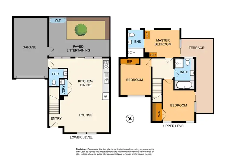 Floorplan of Homely townhouse listing, 3/74 Buckley Street, Noble Park VIC 3174