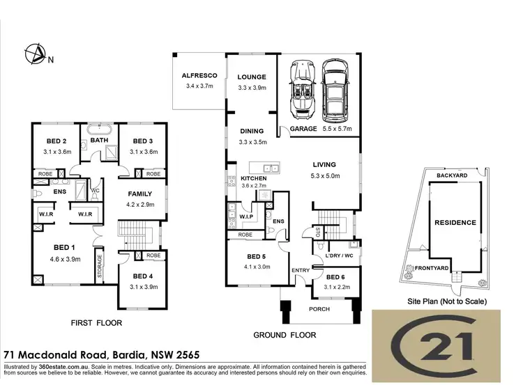 Floorplan of Homely house listing, 71 Macdonald Road, Bardia NSW 2565