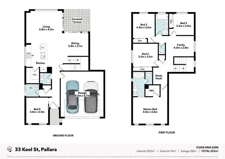 Floorplan of Homely house listing, 33 Koel Street, Pallara QLD 4110
