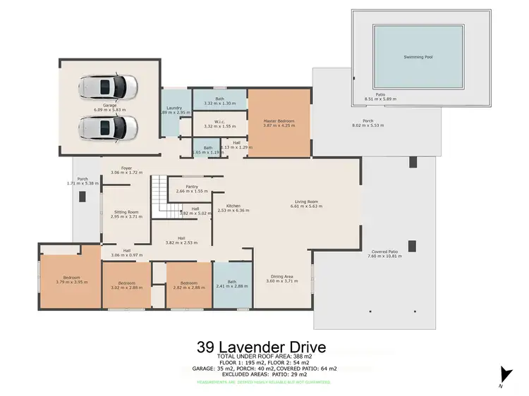 Floorplan of Homely rural property listing, 39 Lavender Drive, Araluen QLD 4570
