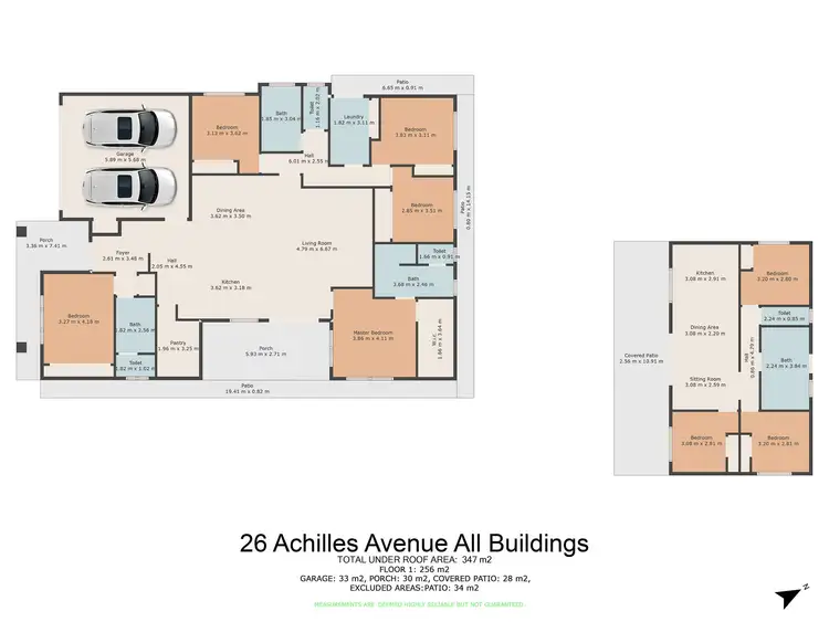 Floorplan of Homely house listing, 26 Achilles Avenue, Cooloola Cove QLD 4580