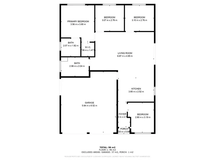 Floorplan of Homely house listing, 59 Fyshburn Drive, Cooloola Cove QLD 4580