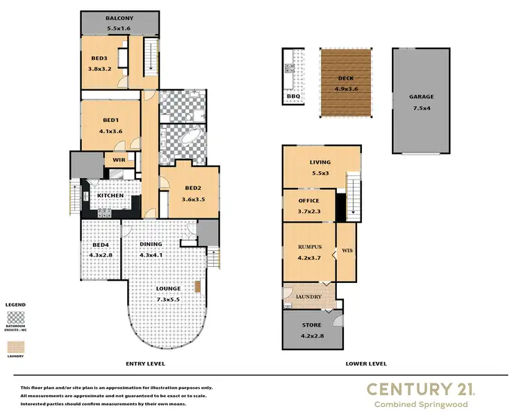 Floorplan of Homely house listing, 375 Macquarie Road, Springwood NSW 2777