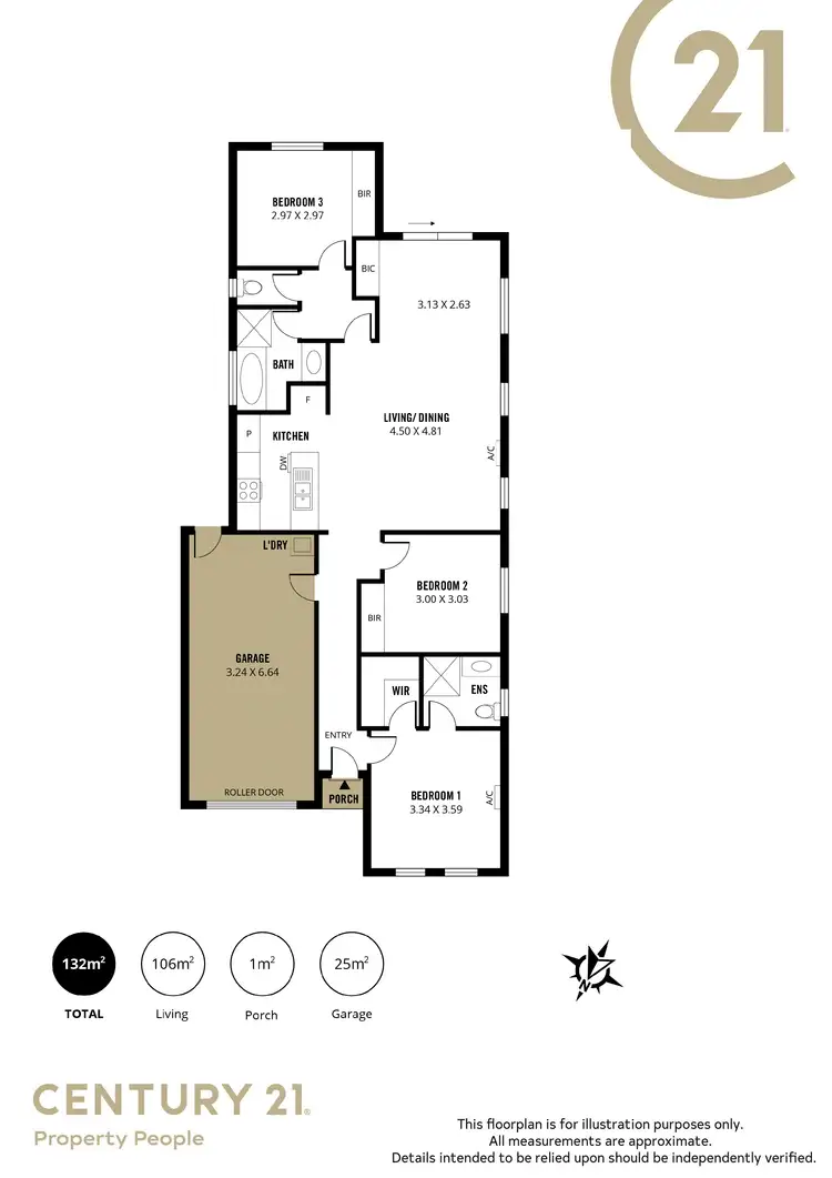 Floorplan of Homely house listing, 19 Cherry Avenue, Direk SA 5110