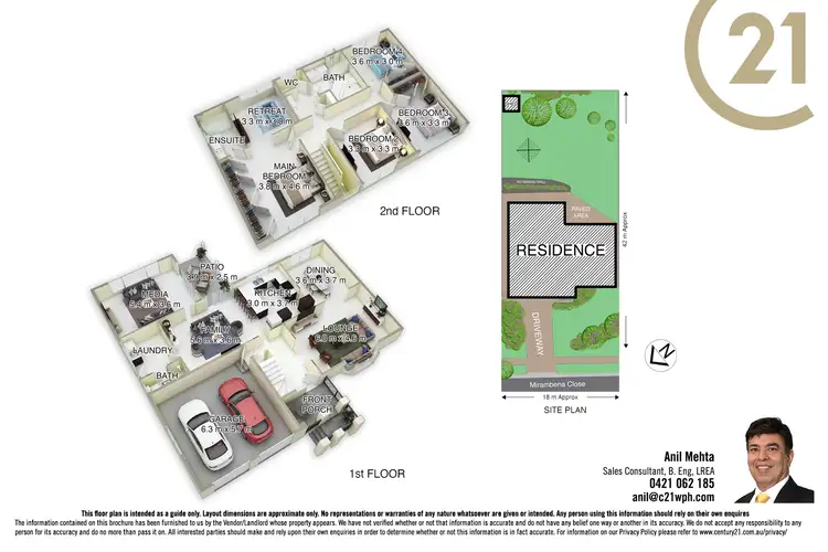 Floorplan of Homely house listing, 3 Mirambena Close, Cherrybrook NSW 2126
