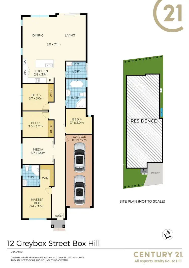Floorplan of Homely house listing, 12 Greybox Street, Box Hill NSW 2765