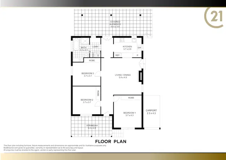 Floorplan of Homely house listing, 74 Bailey Street, Adamstown NSW 2289