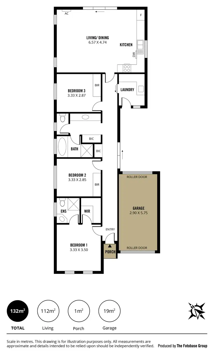 Floorplan of Homely house listing, 59 Fazzolari Circuit, Paralowie SA 5108