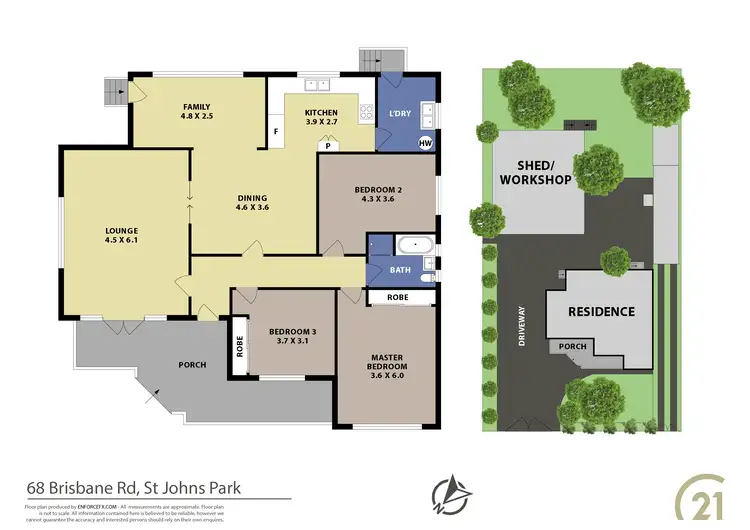 Floorplan of Homely house listing, 68 Brisbane Road, St Johns Park NSW 2176