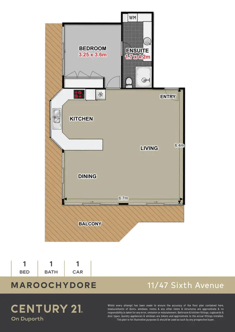 Floorplan of Homely apartment listing, 11/47-51 Sixth Avenue, Maroochydore QLD 4558