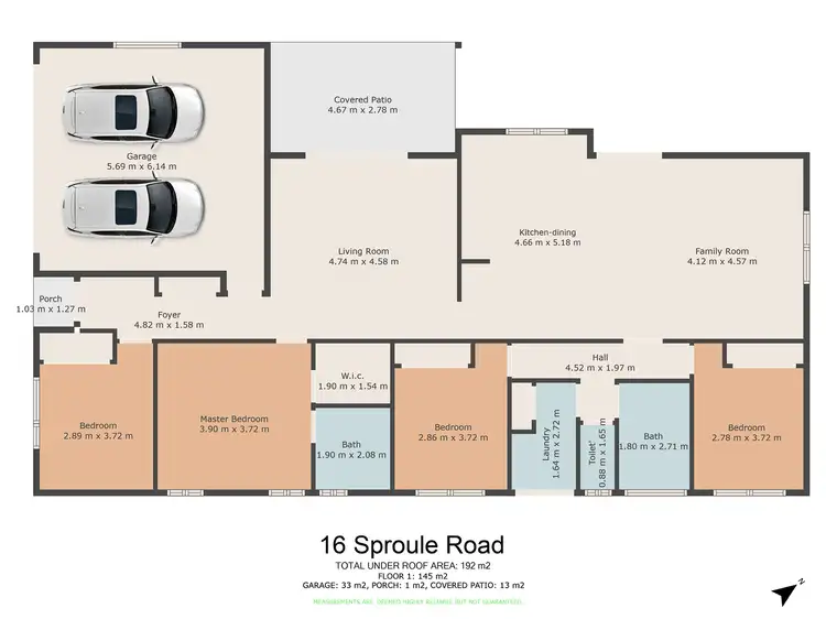 Floorplan of Homely house listing, 16 Sproule Road, Gympie QLD 4570