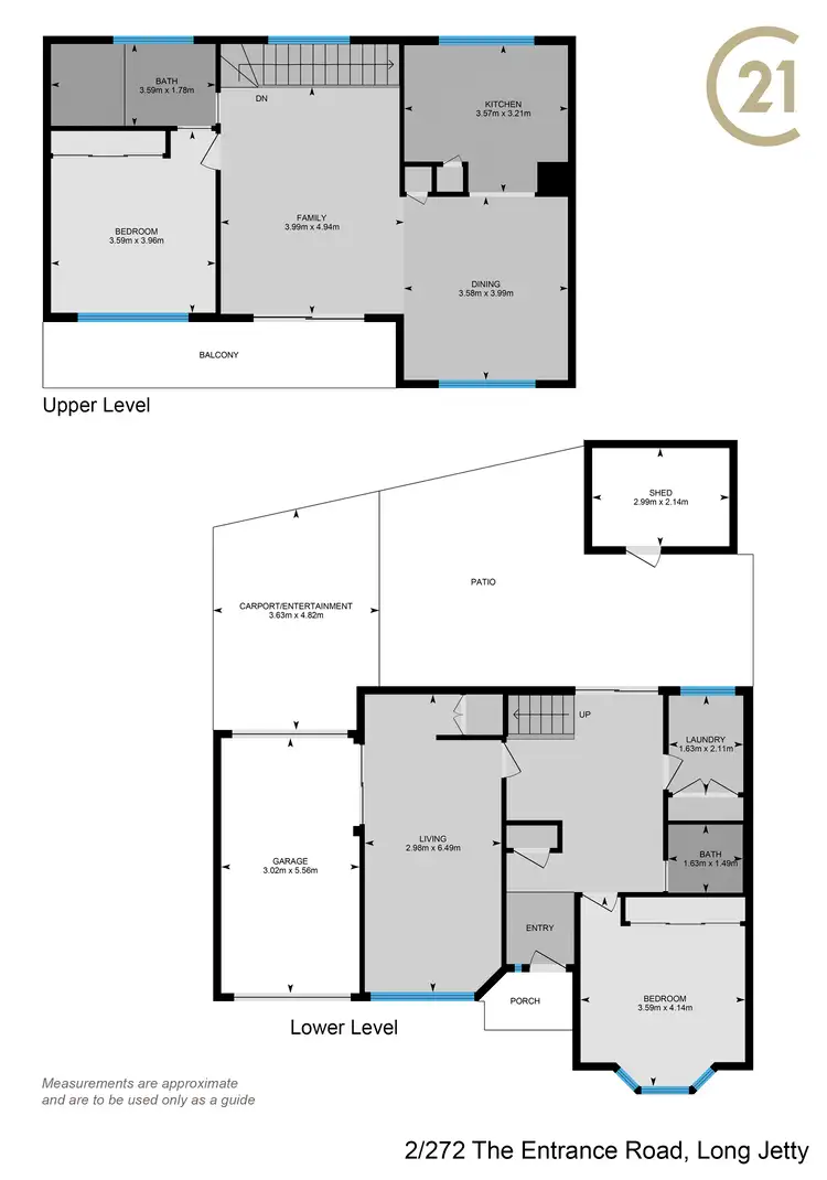 Floorplan of Homely townhouse listing, 2/272 The Entrance Road, Long Jetty NSW 2261