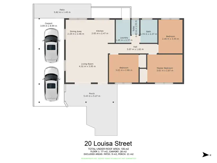 Floorplan of Homely house listing, 20 Louisa Street, Gympie QLD 4570