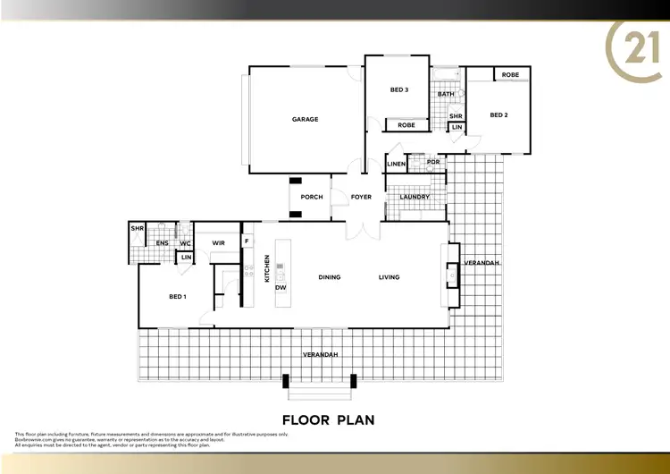 Floorplan of Homely house listing, 900 Min Oil Road, Nepean Bay SA 5223
