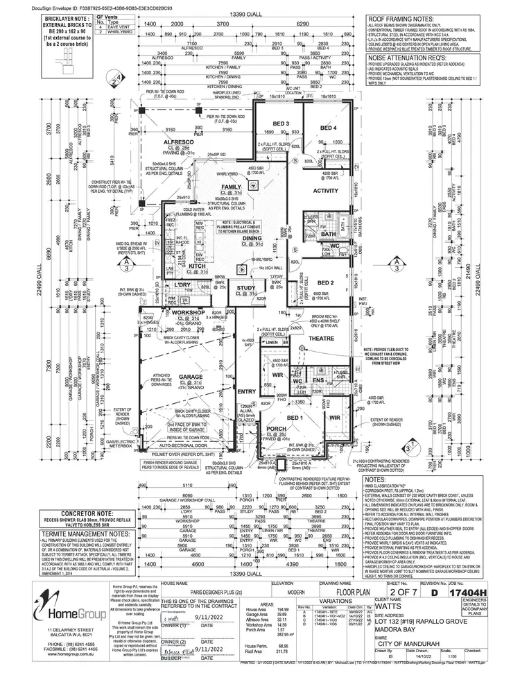 Floorplan of Homely house listing, 19 Rapallo Grove, Madora Bay WA 6210