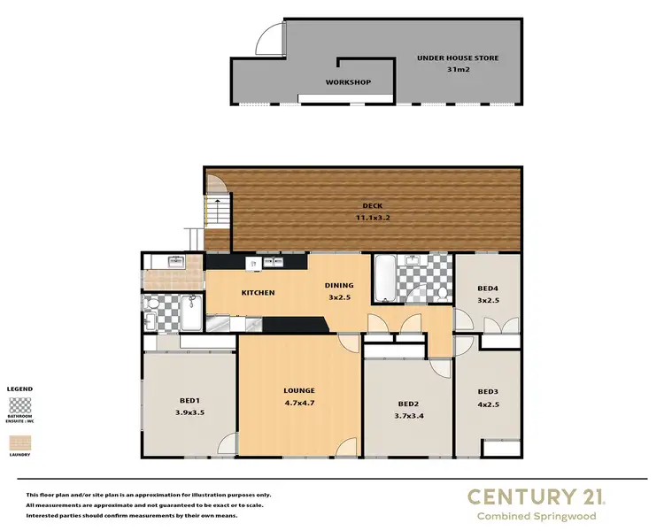 Floorplan of Homely house listing, 49 Cross Street, Warrimoo NSW 2774